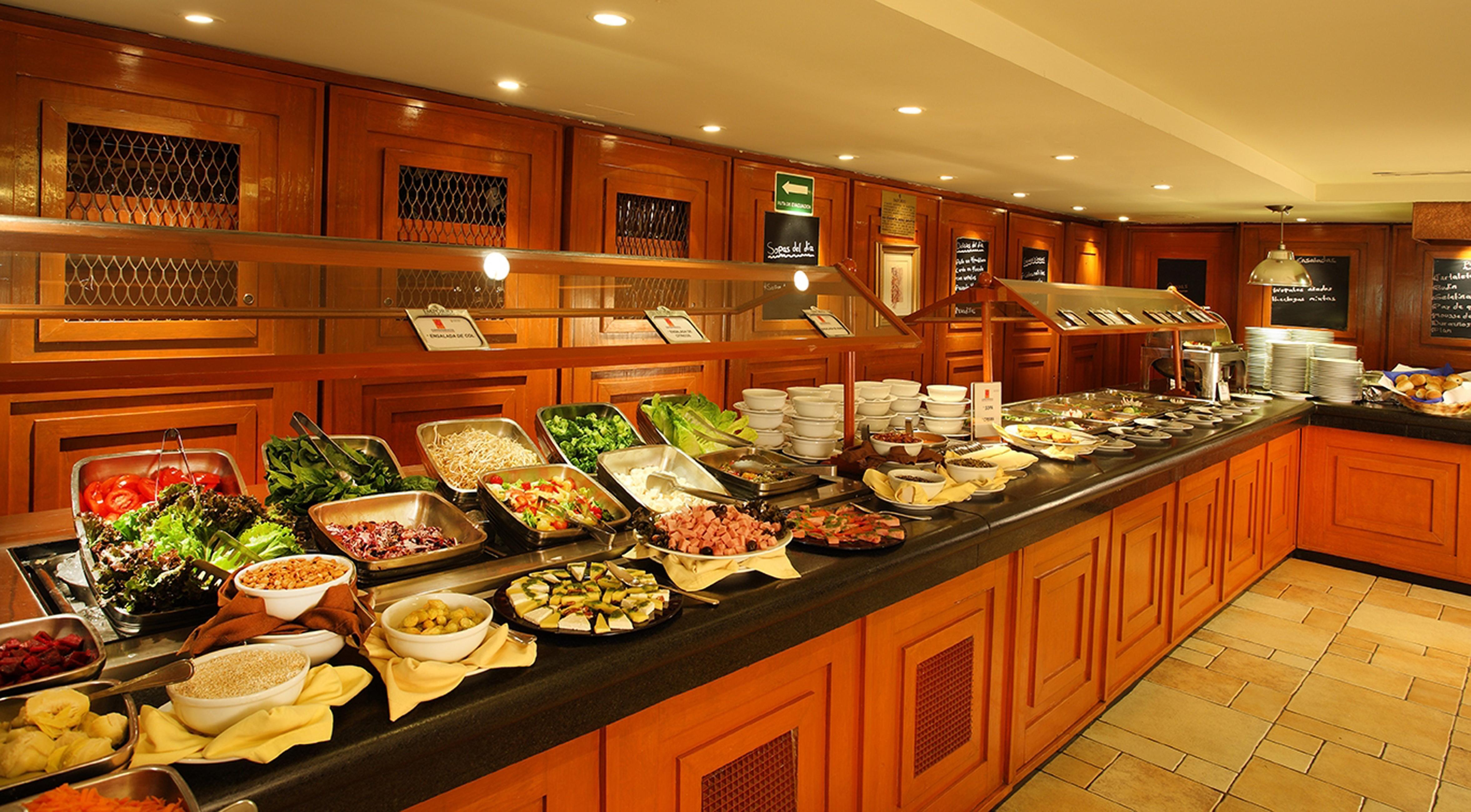 Emporio Reforma Otel Meksika Dış mekan fotoğraf A salad bar